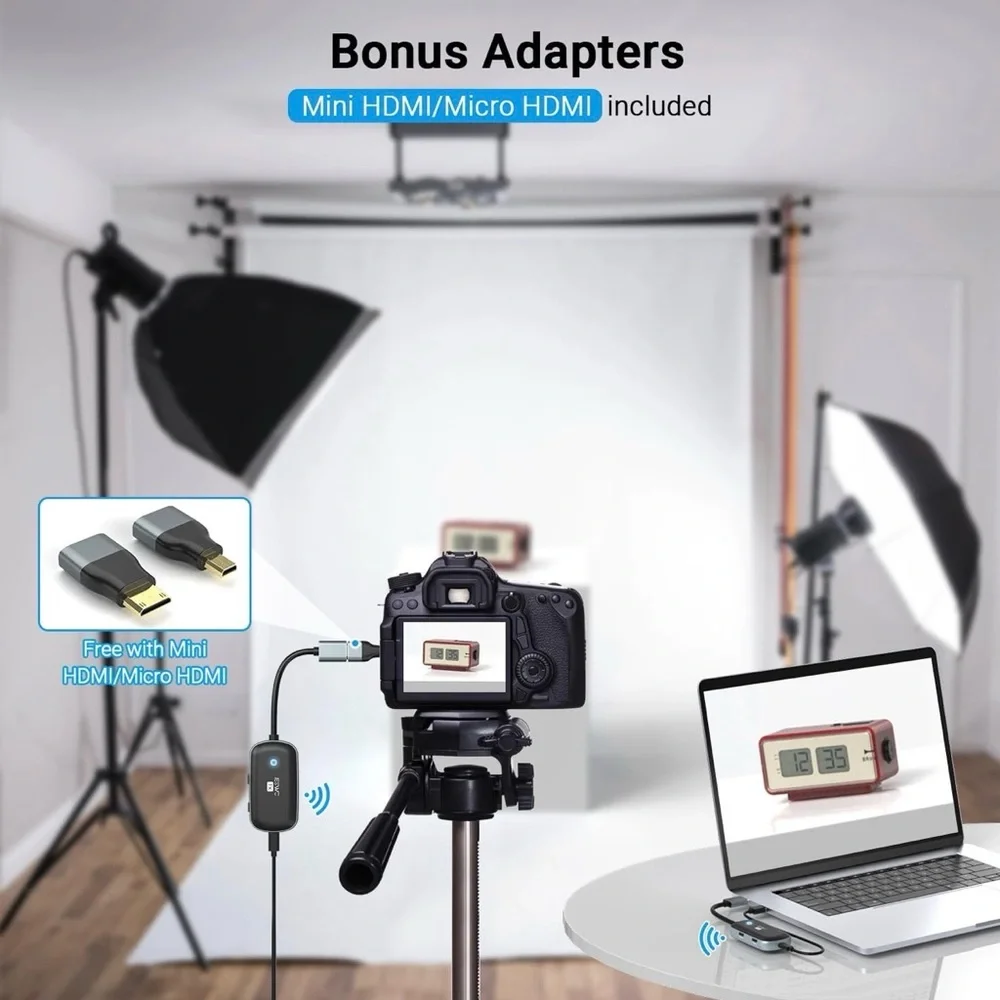 New Wireless HD Display Adapter - Black